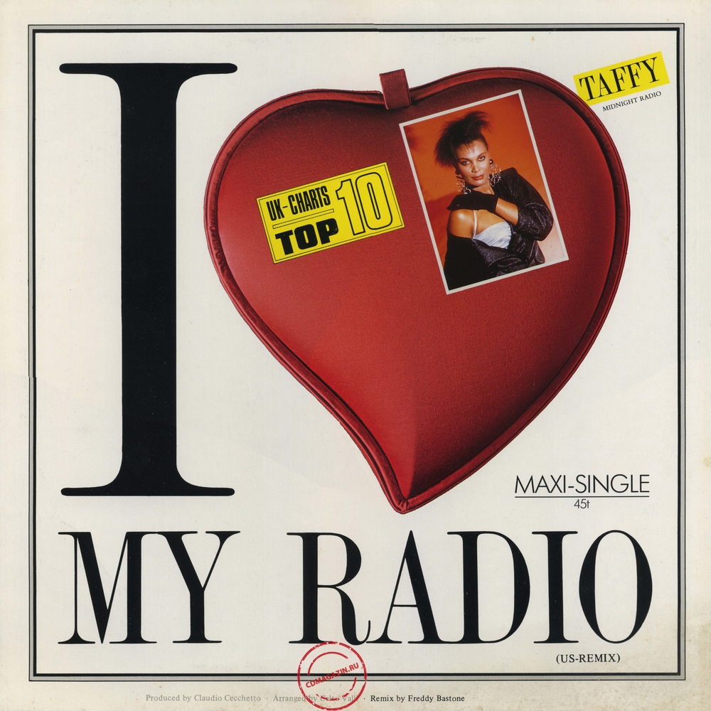 Оцифровка винила: Taffy (1985) I Love My Radio (Midnight Radio)