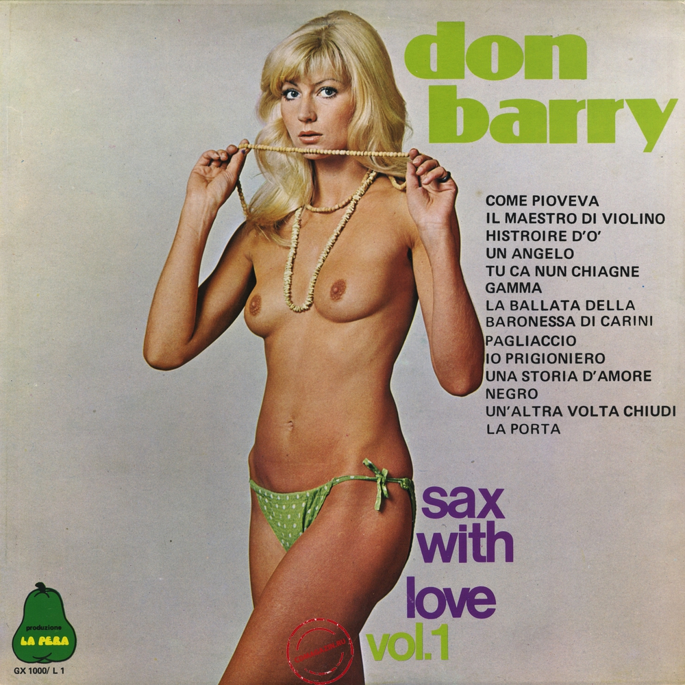 Оцифровка винила: Don Barry (2) (1976) Sax With Love Vol.1