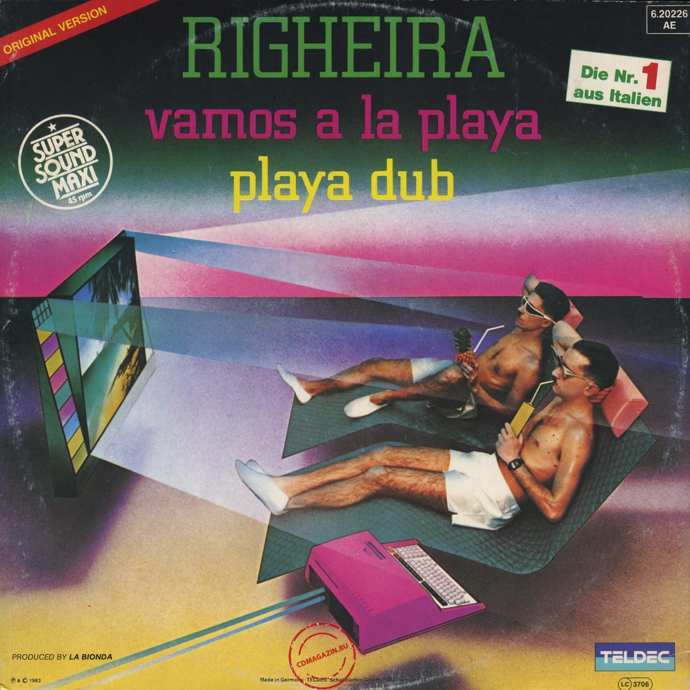 Оцифровка винила: Righeira (1983) Vamos A La Playa Оцифровка винила: Righeira (1983) Vamos A La Playa