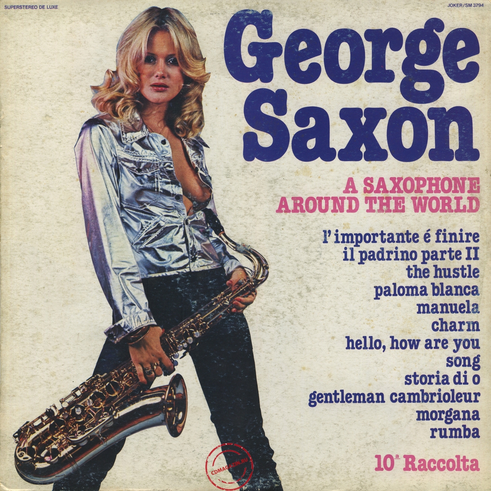 Оцифровка винила: George Saxon (1975) 10ª Raccolta