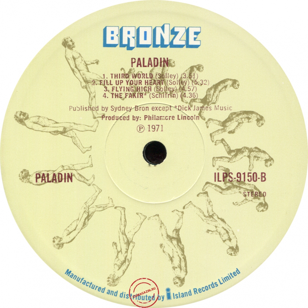 Оцифровка винила: Paladin (1971) Paladin Оцифровка винила: Paladin (1971) Paladin