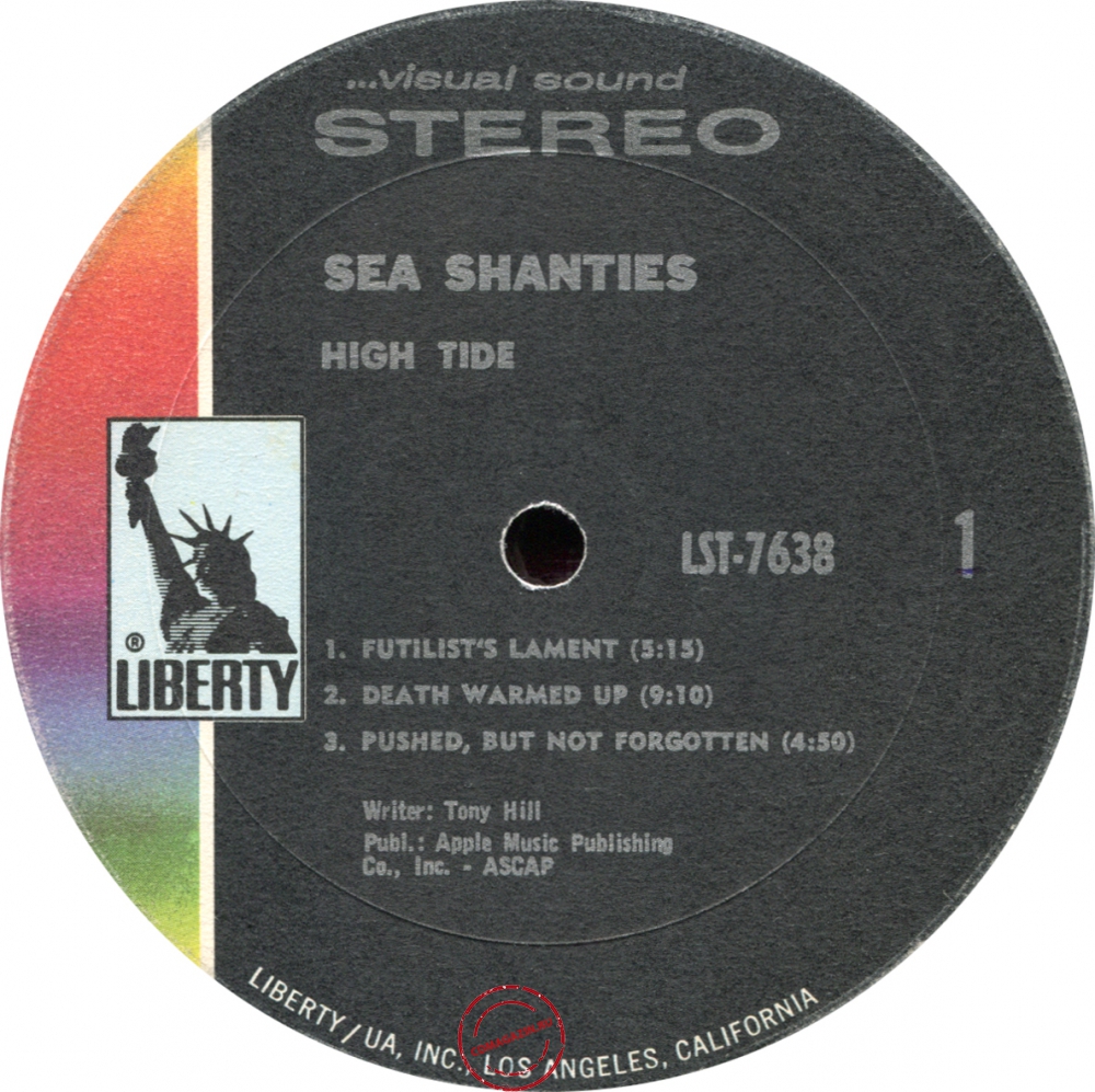 Оцифровка винила: High Tide (2) (1969) Sea Shanties Оцифровка винила: High Tide (2) (1969) Sea Shanties