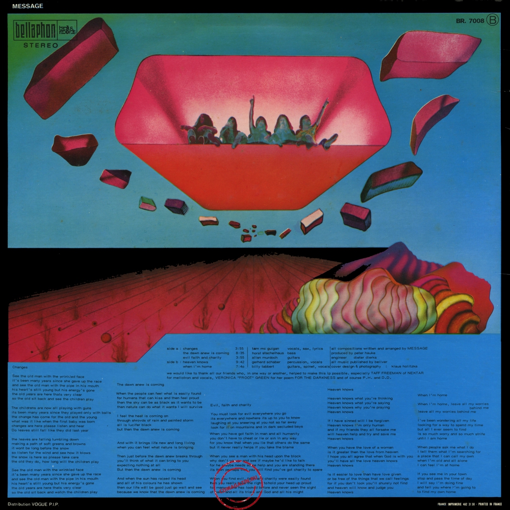 Оцифровка винила: Message (3) (1972) The Dawn Anew Is Comin Оцифровка винила: Message (3) (1972) The Dawn Anew Is Comin
