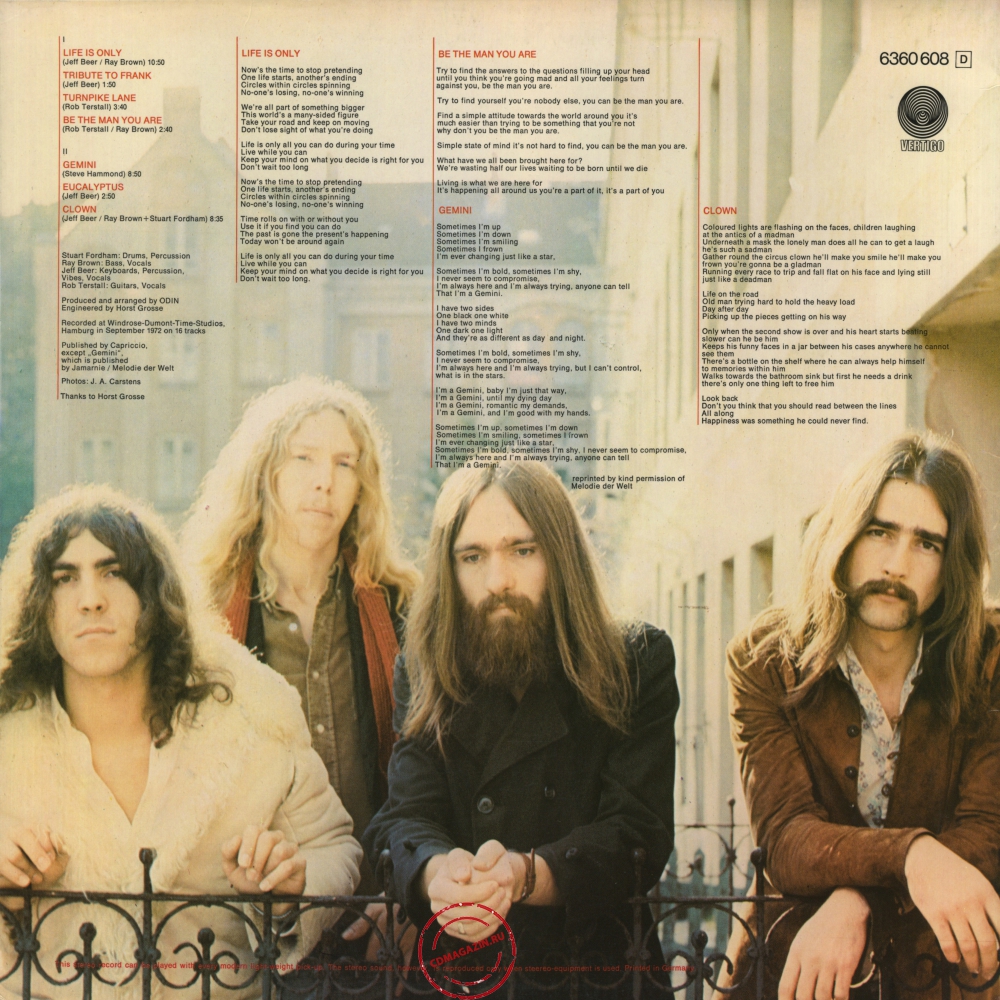 Оцифровка винила: Odin (3) (1972) Odin Оцифровка винила: Odin (3) (1972) Odin