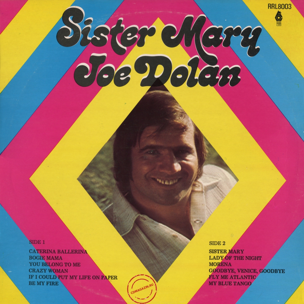 Оцифровка винила: Joe Dolan (1976) Sister Mary (Crazy Woman)