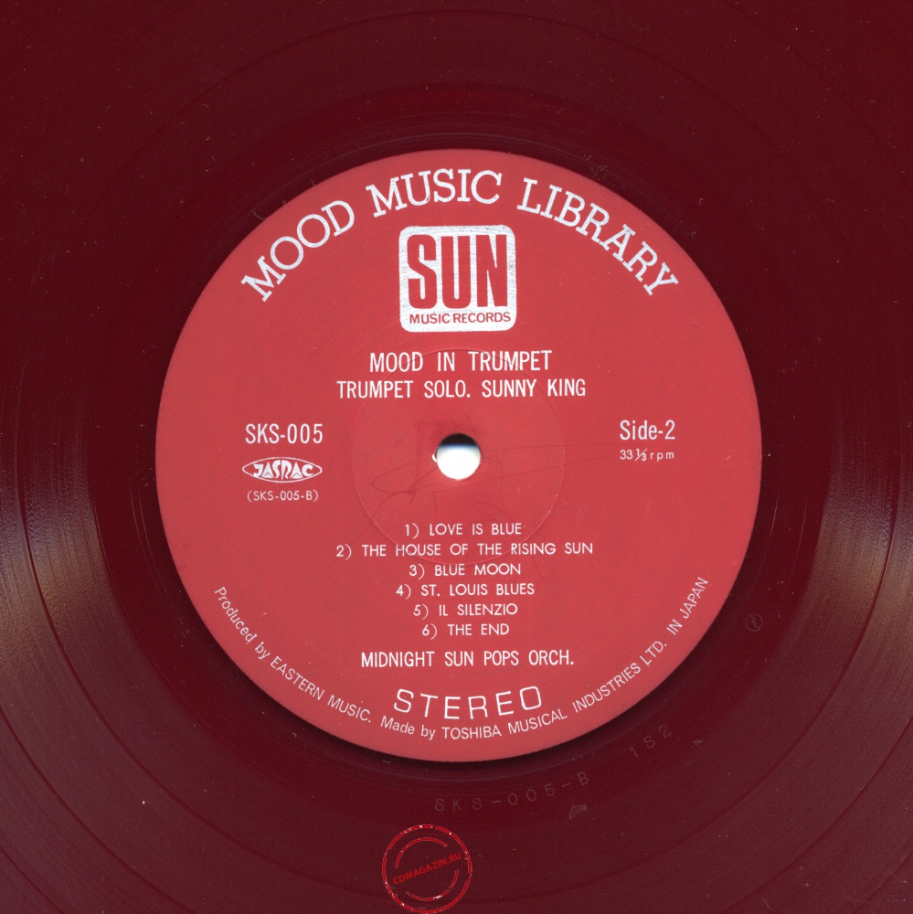 Оцифровка винила: Midnight Sun Pops Orchestra (1969) Mood In Trumpet Оцифровка винила: Midnight Sun Pops Orchestra (1969) Mood In Trumpet