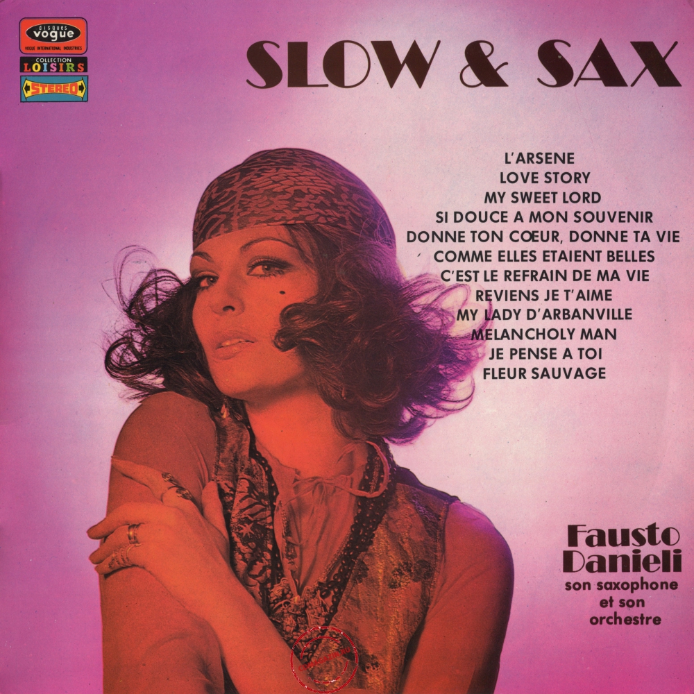 Оцифровка винила: Fausto Danieli (1973) Slow & Sax Оцифровка винила: Fausto Danieli (1973) Slow & Sax