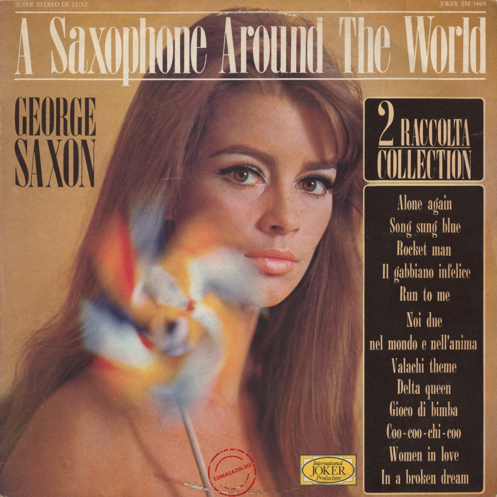Оцифровка винила: George Saxon (1973) 2ª Raccolta Оцифровка винила: George Saxon (1973) 2ª Raccolta