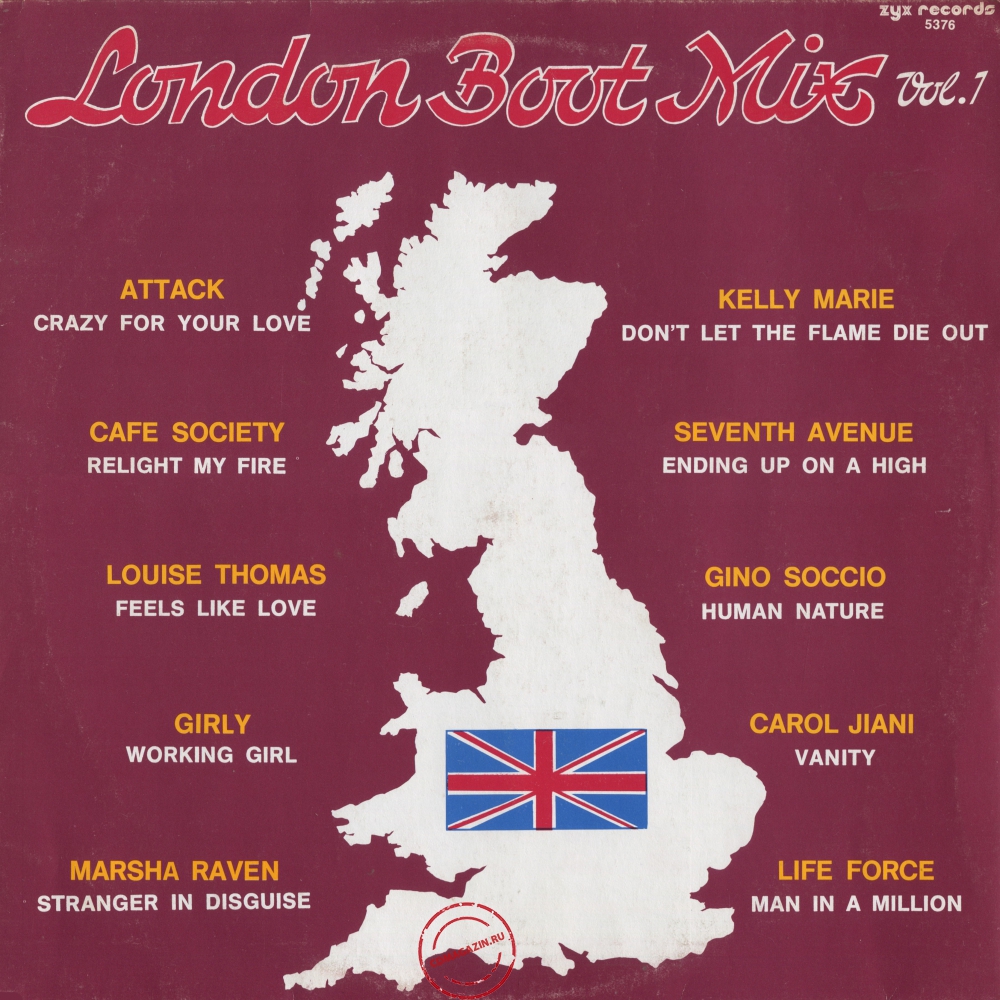 Оцифровка винила: VA London Boot Mix (1985) Vol. 1 Оцифровка винила: VA London Boot Mix (1985) Vol. 1