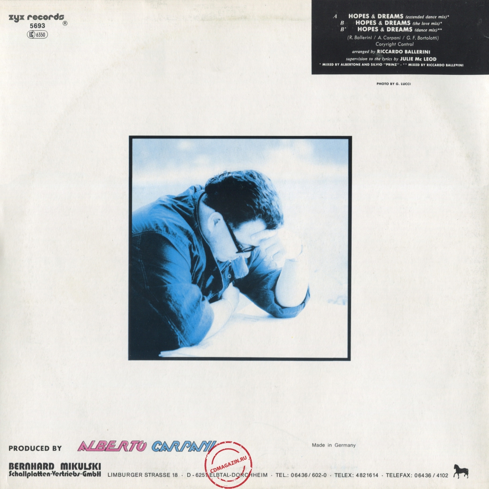 Оцифровка винила: Albert One (1987) Hopes & Dreams Оцифровка винила: Albert One (1987) Hopes & Dreams