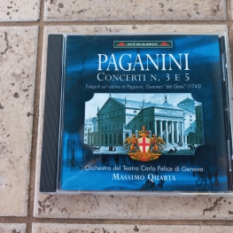 Audio CD: Niccolo Paganini (2002) Concerti N. 3 E 5