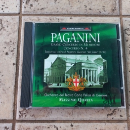Audio CD: Niccolo Paganini (2003) Grand Concerto In Mi Minore + Concerto N.4