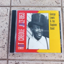 Audio CD: George Lewis Ragtime Band (1953) Hot Creole Jazz-1953