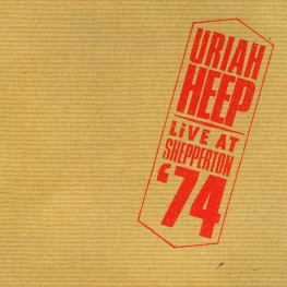 Audio CD: Uriah Heep (1974) Live At Shepperton '74