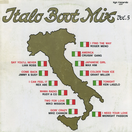 Оцифровка винила: VA Italo Boot Mix (1986) Vol.5